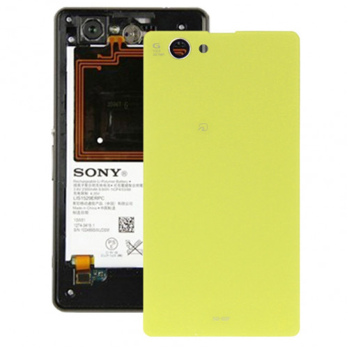 Cache Batterie pour Sony Xperia Z1 Mini (Jaune) SC061Y1666-35