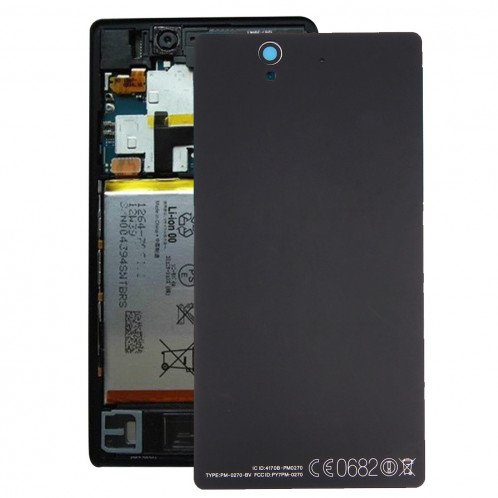Couverture arrière de batterie de rechange en aluminium pour Sony Xperia Z / L36h (Noir) SC136B1335-36