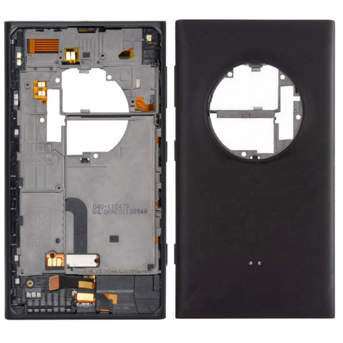 iPartsAcheter pour Nokia Lumia 1020 Cache Batterie Arrière (Noir) SI555B1633-33