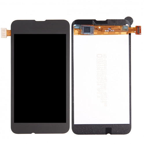 iPartsAcheter pour Nokia Lumia 530 écran LCD + écran tactile Digitizer Assemblée (Noir) SI579B505-36