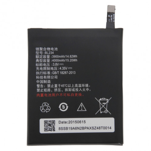 iPartsBuy BL234 Batterie Li-Polymère Rechargeable pour Lenovo P70 / P70t SI0713975-35