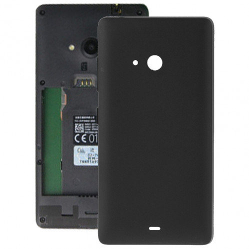 iPartsBuy pour Microsoft Lumia 540 couvercle de la batterie arrière (noir) SI010B1813-37