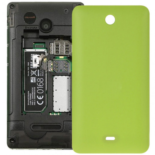 iPartsBuy remplacement de la couverture arrière de la batterie givrée pour Microsoft Lumia 430 (vert) SI070G1887-35