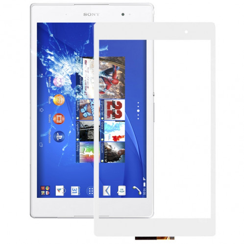 iPartsBuy remplacement d'écran tactile pour Sony Xperia Z3 Tablet Compact / SGP612 / SGP621 / SGP641 (blanc) SI169W5-34