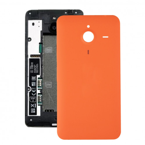 iPartsAcheter pour Microsoft Lumia 640 XL couvercle arrière de la batterie (Orange) SI400E77-37