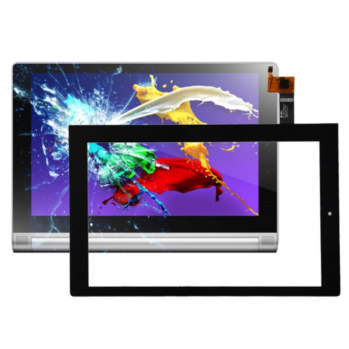 iPartsBuy remplacement d'écran tactile pour Lenovo YOGA Tablet 2/1050 / 1050F / 1050L (Noir) SI2764534-35
