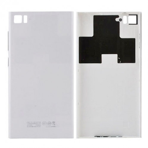 iPartsAcheter Couverture de logement arrière pour Xiaomi Mi3 (blanc) SI392W1063-34