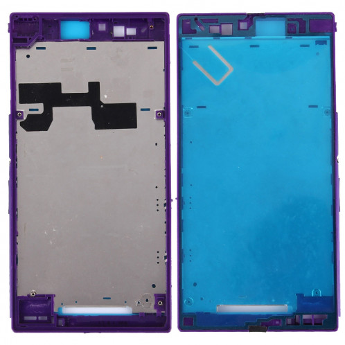 iPartsAcheter pour Sony Xperia Z Ultra / XL39h / C6802 Boîtier Avant Cadre LCD Cadre (Violet) SI077P1781-36