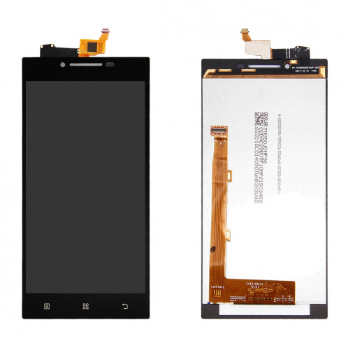 iPartsBuy LCD Affichage + Écran Tactile Digitizer Assemblée Remplacement pour Lenovo P70 (Noir) SI667B1873-36