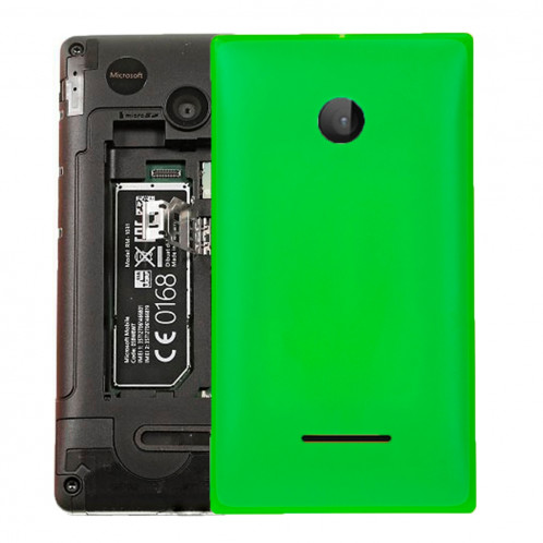 Couverture arrière de batterie de couleur unie pour Microsoft Lumia 532 (vert) SC623G1409-35