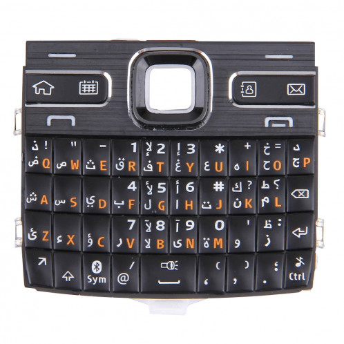 iPartsBuy Claviers Mobile Phone remplacement du logement avec des boutons de menu / touches de presse pour Nokia E72 (noir) SI787B1293-35