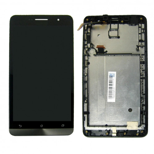 iPartsBuy LCD Écran + Écran Tactile Digitizer Assemblée avec Cadre pour Asus Zenfone 6 / A600CG (Noir) SI83231564-36