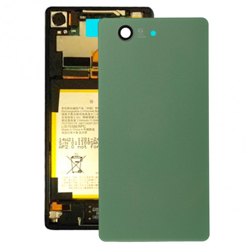 iPartsBuy Cache Batterie Arrière pour Sony Xperia Z3 Compact / D5803 (Vert) SI447G1341-36
