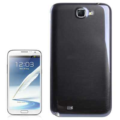 Pour Samsung Galaxy Note II / N7100 couverture arrière en plastique d'origine avec NFC (gris foncé) SP4DGL1615-33
