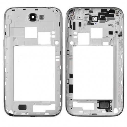 iPartsBuy Boîtier Arrière pour Samsung Galaxy Note II / N7105 (Blanc) SI849W254-36