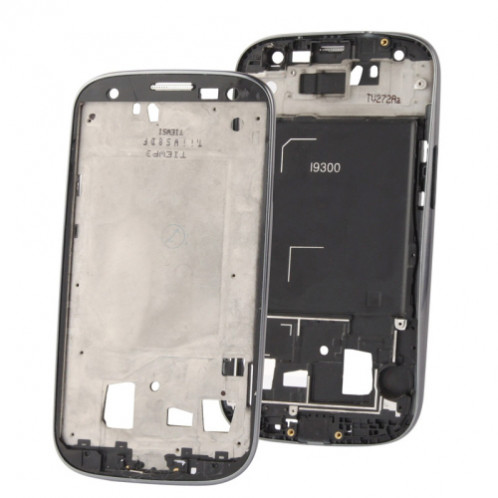 iPartsBuy 2 en 1 pour Samsung Galaxy S III / i9300 (médium LCD d'origine + châssis avant d'origine) (Gris) SI40DG1742-35