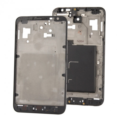iPartsBuy 2 en 1 pour Samsung Galaxy Note / i9220 (écran LCD d'origine + châssis avant d'origine) (Noir) SI042B1230-35