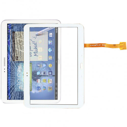 iPartsBuy Original Digitizer écran tactile pour Samsung Galaxy Tab 3 10.1 P5200 / P5210 (blanc) SI1110299-36