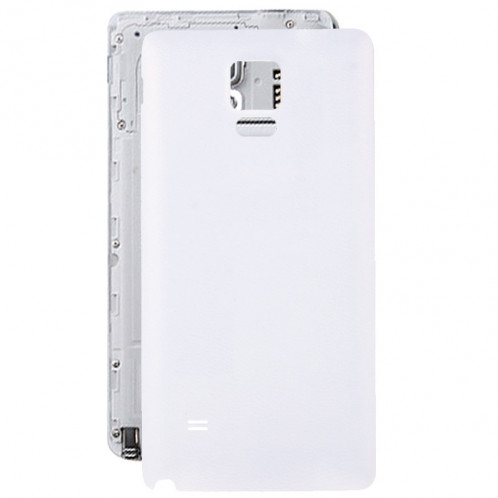 iPartsBuy Cache Batterie Arrière pour Samsung Galaxy Note 4 / N910 (Blanc) SI159W157-38