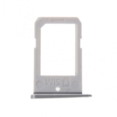 iPartsBuy Remplacement de la carte SIM pour Samsung Galaxy S6 Edge / G925 (Argent) SI2186228-34