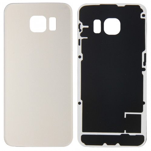 iPartsAcheter pour la couverture arrière de la batterie Samsung Galaxy S6 Edge / G925 (Gold) SI189J746-36