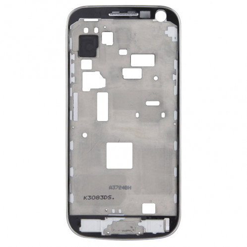 Middle LCD avec câble de bouton, pour Samsung Galaxy S4 Mini / i9195 (blanc) SM308W538-36