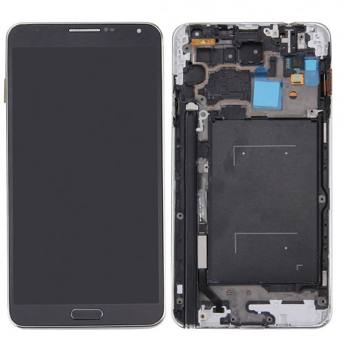 iPartsAcheter pour Samsung Galaxy Note III / N900A / N900T Original LCD Affichage + Écran Tactile Digitizer Assemblée avec Cadre (Noir) SI606B808-36