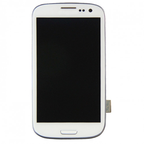 iPartsAcheter pour Samsung Galaxy SIII LTE / i9305 Original Écran LCD + Écran Tactile Digitizer Assemblée avec Cadre (Blanc) SI303W1313-36