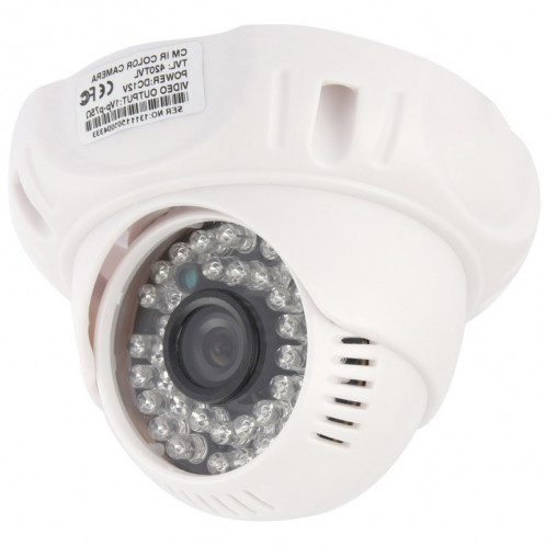 Caméra infrarouge matérielle de couleur d'ABS de lentille de CMOS 420TVL 3,6mm avec 36 LED, distance d'IR: 20m SH0268722-38