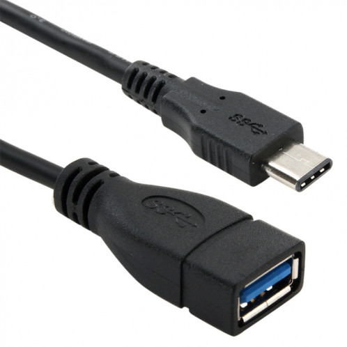 Câble de données OTG USB 3.1 Type C mâle vers USB 3.0 Type A femelle de 1 m, Pour Nokia N1 / Macbook 12 (noir) SH149B1823-36