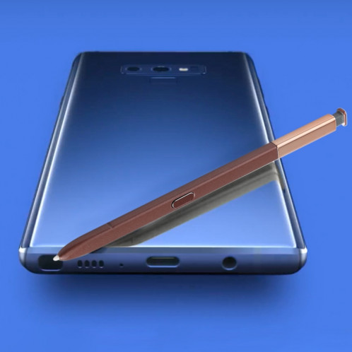 Stylet portable haute sensibilité sans Bluetooth pour Galaxy Note9 (marron) SH217Z1732-38