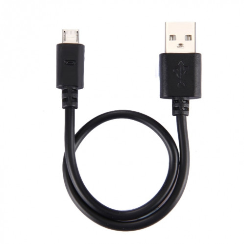 2 cœurs 20 fils de cuivre micro USB au câble de charge USB 2.0, longueur de câble: environ 30 cm SH0358538-34