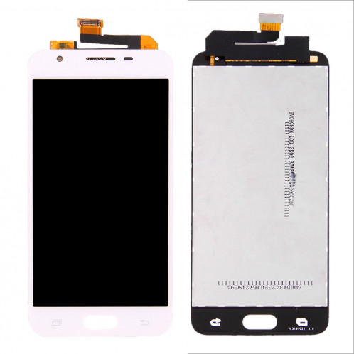 iPartsAcheter pour Samsung Galaxy On5 (2016) / G570 et J5 Prime Original LCD Affichage + Écran Tactile Digitizer Assemblée (Blanc) SI95WL802-36