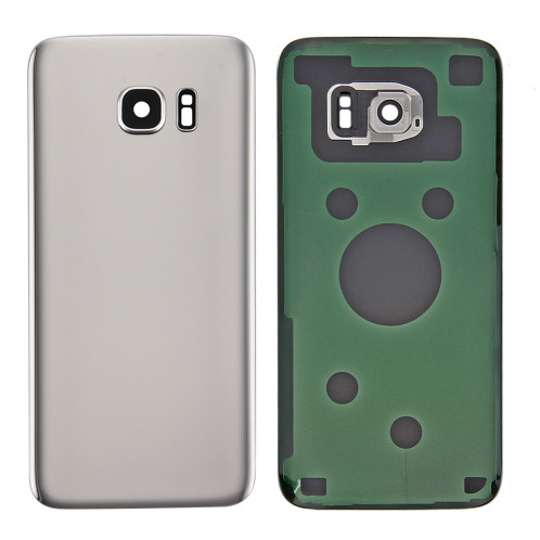 iPartsAcheter pour Samsung Galaxy S7 bord / G935 couvercle arrière de la batterie d'origine avec la lentille de caméra (argent) SI04SL437-36