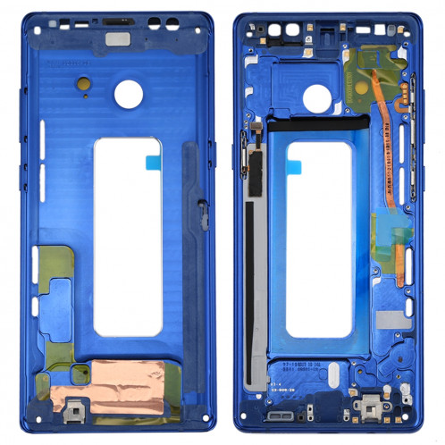 iPartsBuy Samsung Galaxy Note 8 / N950 Boîtier Avant Cadre LCD Cadre Lunette (Bleu) SI899L1199-36