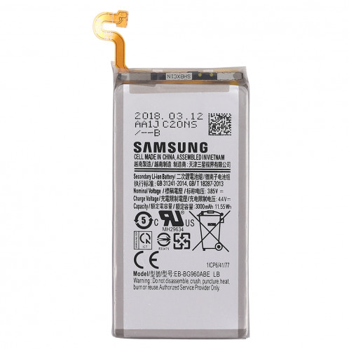 Batterie Li-ion rechargeable 3.85V 3000mAh pour Galaxy S9 SH222998-35