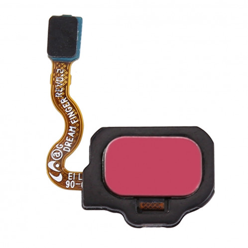 Bouton Flex avec bouton d'empreinte digitale pour Galaxy S8 (rouge) SH319R955-35