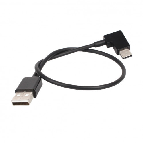 Câble de connexion à angle droit USB à USB-C / Type-C de 30 cm pour DJI SPARK / MAVIC PRO / Phantom 3 & 4 / Inspire 1 & 2 SH39011165-36