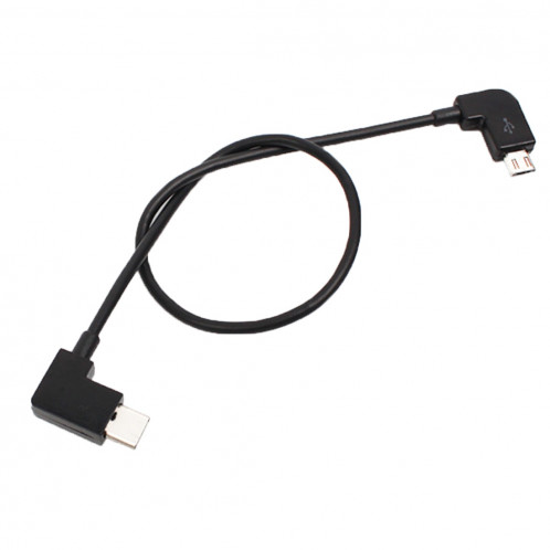 Connecteur de câble de données de conversion micro USB vers USB-C / Type-C 30 cm pour télécommande DJI MAVIC PRO & SPARK, smartphones, tablettes SH3905385-35