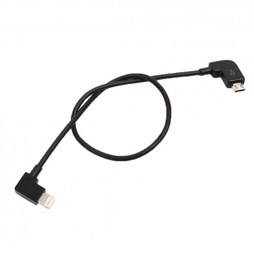 Connecteur de câble de données de conversion micro USB à 8 broches de 30 cm pour télécommande DJI MAVIC PRO & SPARK, iPhone, iPad SH39061715-35