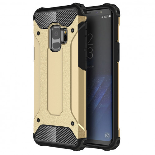 Pour Samsung Galaxy S9 TPU + PC 360 Degrés De Protection Antichoc Étui de Protection Antichoc (Or) SF981J618-38