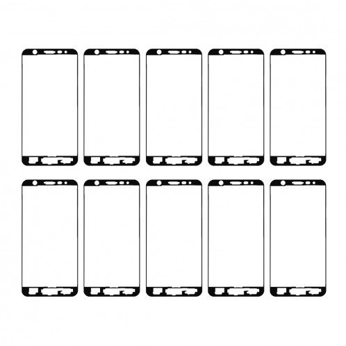 10 PCS iPartsAcheter pour l'adhésif avant de logement de galaxie de Samsung Galaxy J7 Prime / G610 S151321107-35