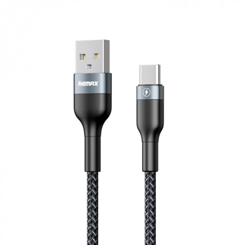 REMAX RC-064a Sury 2 Series 1m 2.4A USB to USB-C / Type-C Câble de données de charge rapide (noir) SR660B368-34