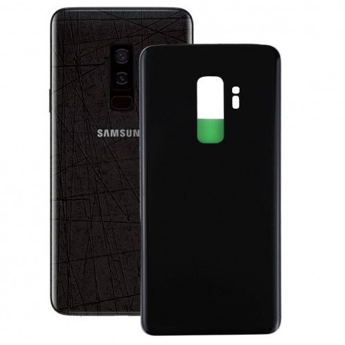 iPartsAcheter pour Samsung Galaxy S9 + / G9650 Couverture Arrière (Noir) SI08BL168-36