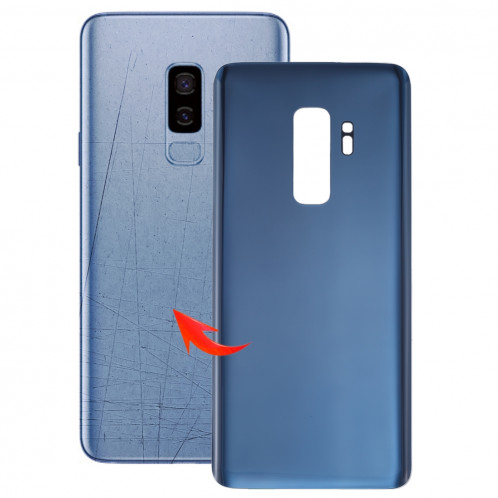 Couverture arrière pour Galaxy S9 + / G9650 (Bleu) SC08LL1761-36