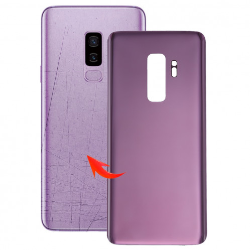 Couverture arrière pour Galaxy S9 + / G9650 (Violet) SC08PL1991-36