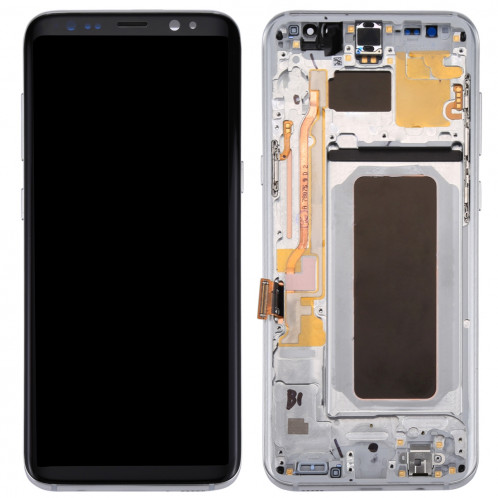 iPartsAcheter pour Samsung Galaxy S8 + / G955 Écran LCD Original + Original Écran Tactile Digitizer Assemblée avec Cadre (Argent) SI007S899-36