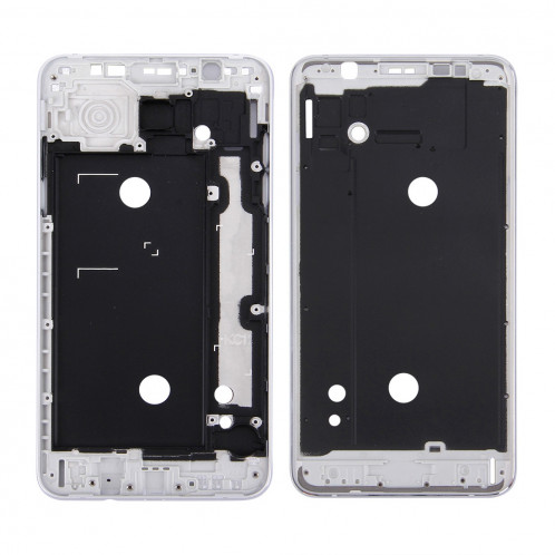 iPartsAcheter pour Samsung Galaxy J7 (2016) / J710 Boîtier Avant Cadre LCD Cadre Lunette (Argent) SI416S1830-37