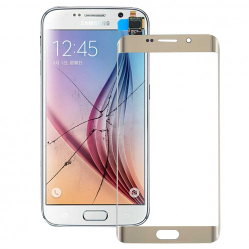 iPartsAcheter pour Samsung Galaxy S6 Edge + / G928 numériseur d'écran tactile (or) SI05JL1560-36