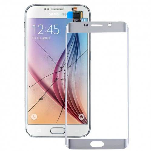 iPartsAcheter pour Samsung Galaxy S6 Edge + / G928 numériseur d'écran tactile (Argent) SI05SL1529-36
